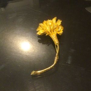 DeNicola Pin Brooch Vintage Pin SIGNED GoldTone De Nicola